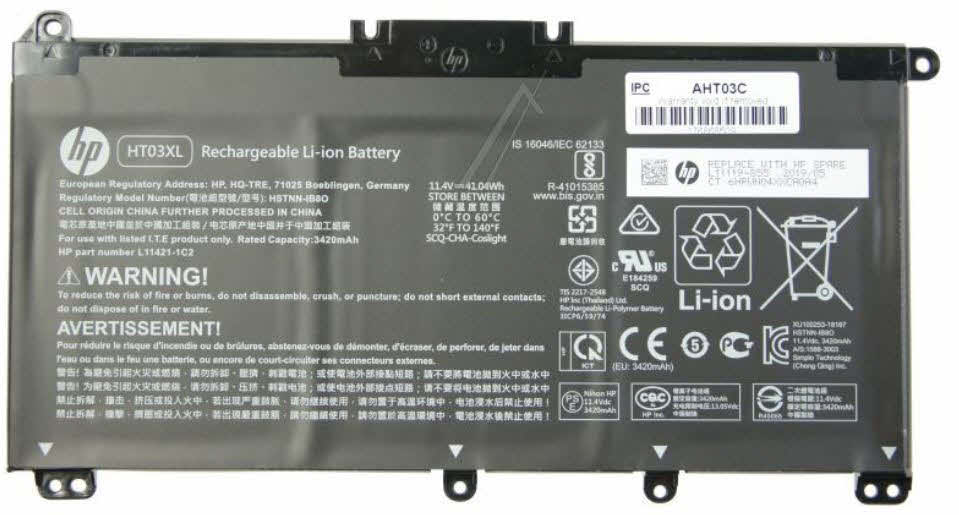 HP accu notebook